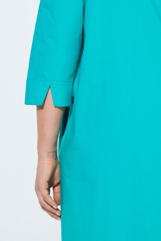 Paper Touch Goblet Collar Dress