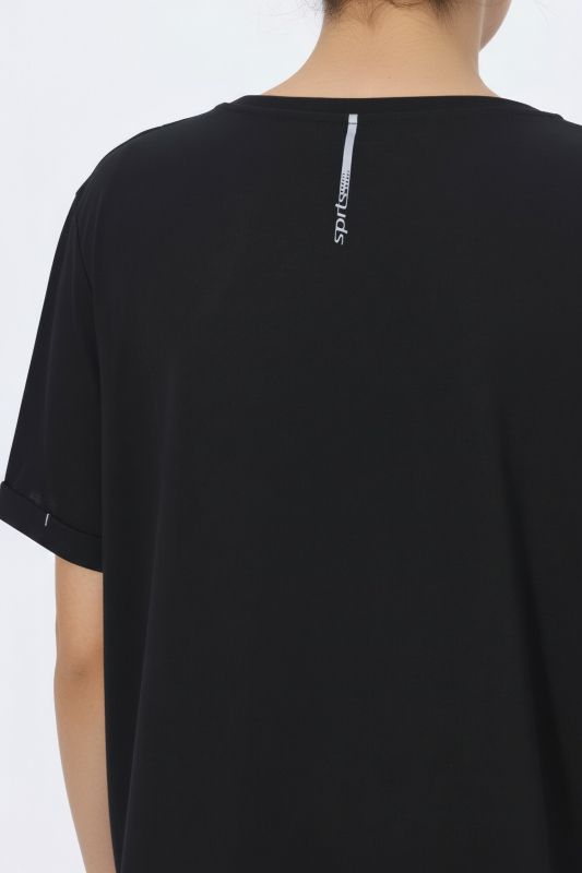 Monstera Motif Antibacterial Athletic Tee