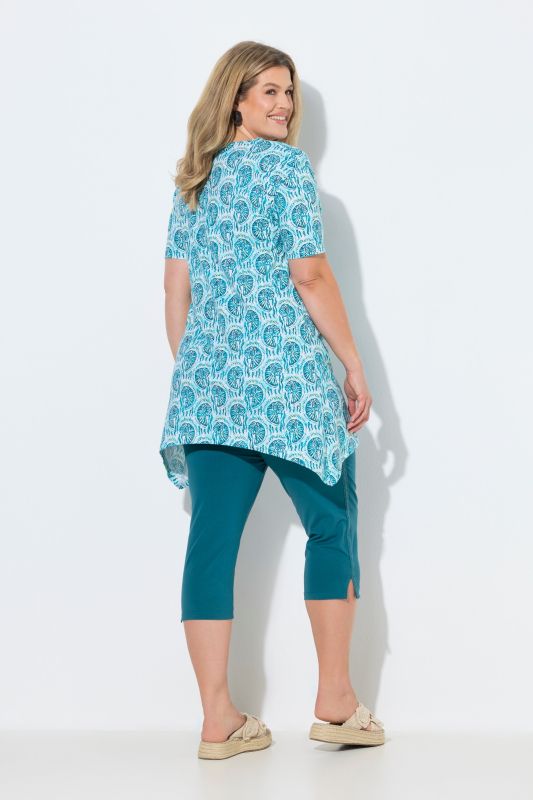Eco Cotton Nautilus Print Tunic Tee
