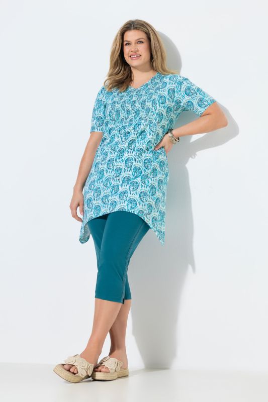 Eco Cotton Nautilus Print Tunic Tee