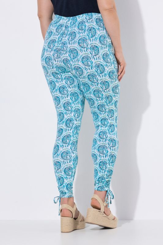 Eco Cotton Nautilus Print Leggings