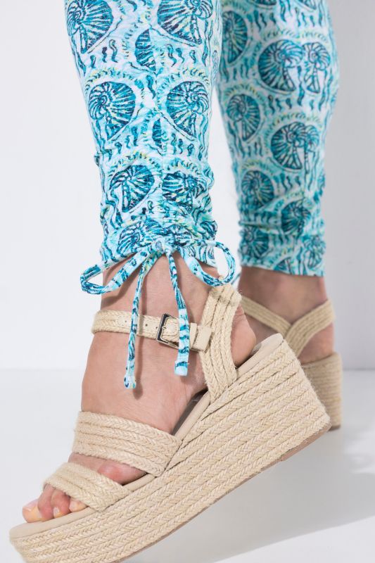 Eco Cotton Nautilus Print Leggings