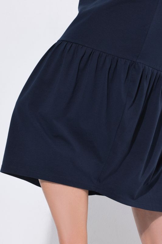 Eco Cotton Sleeveless Ruffle Dress