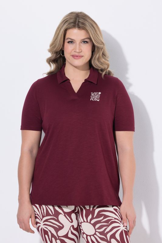 Eco Cotton Bloom Short Sleeve Polo