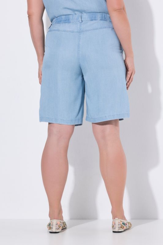 Organic Lyocell Denim Look Bermuda Shorts