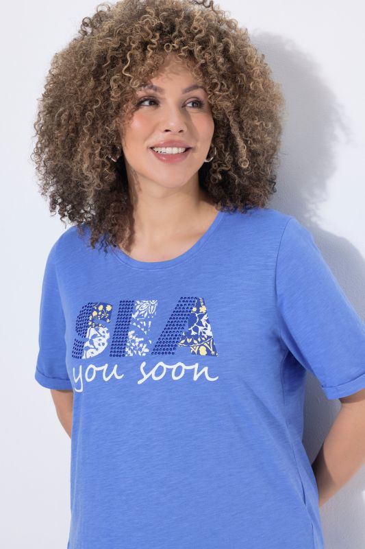 Sea You Soon Rhinestone Graphic Tee