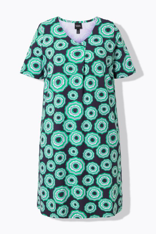 Parasol Print T-Shirt Pocket Dress
