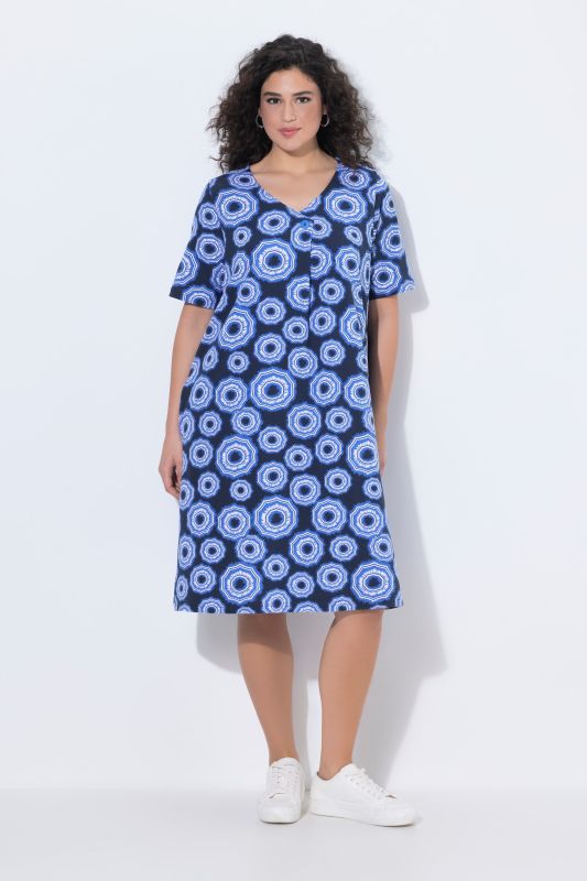 Parasol Print T-Shirt Pocket Dress