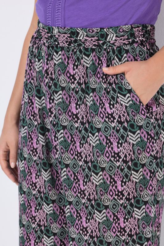 Панталон с принт икат