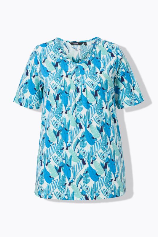 Toucan Print Short Sleeve Tee