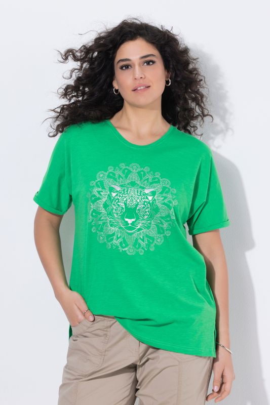 Metallic Animal Mandala Graphic Tee