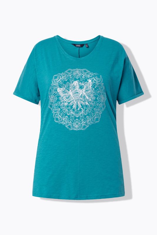 Metallic Animal Mandala Graphic Tee