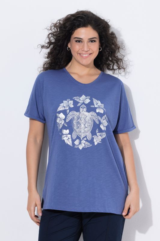 Metallic Animal Mandala Graphic Tee