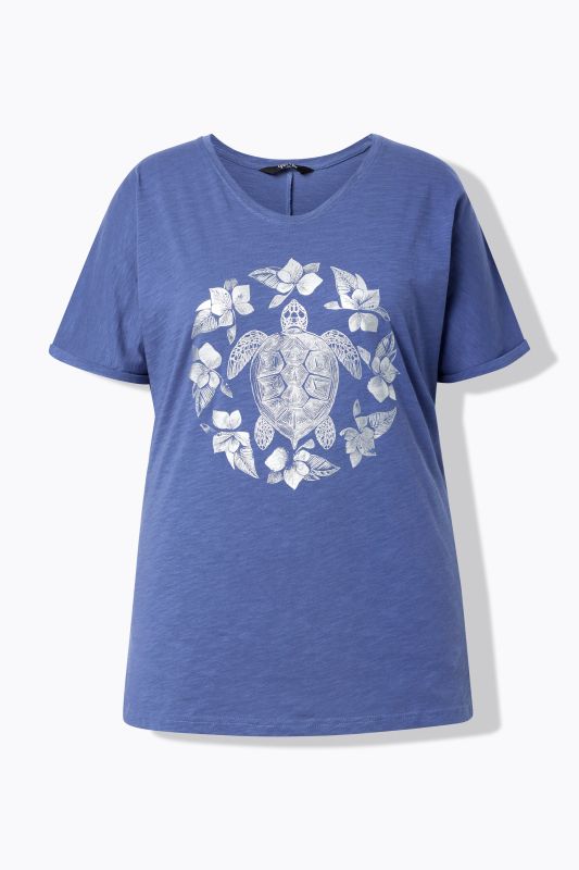 Metallic Animal Mandala Graphic Tee