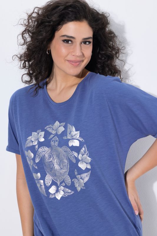 Metallic Animal Mandala Graphic Tee