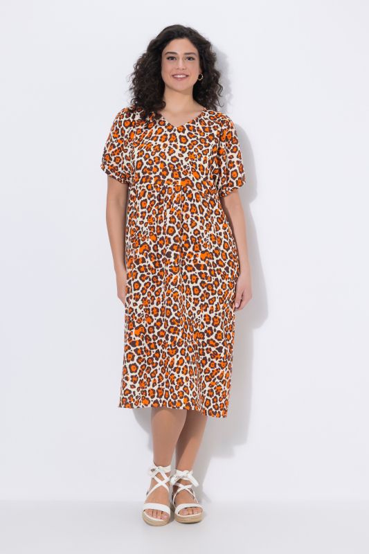Muslin Leopard Print Skirt