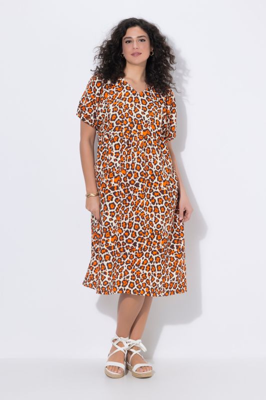 Muslin Leopard Print Skirt