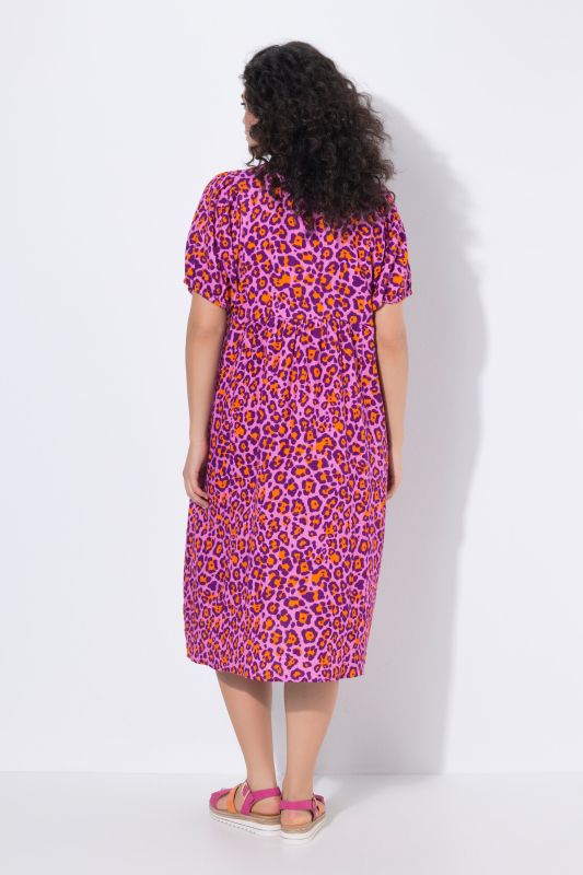 Muslin Leopard Print Skirt