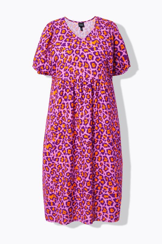 Muslin Leopard Print Skirt