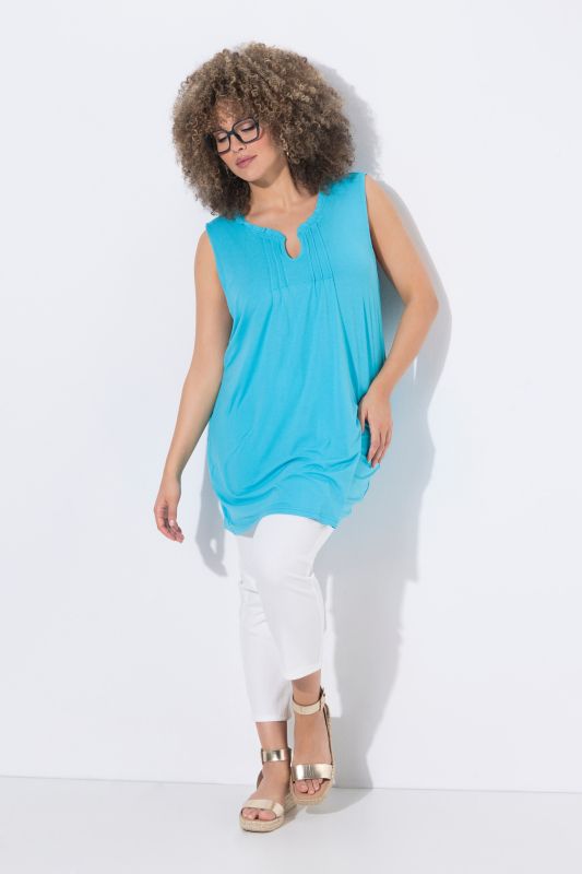 Pintuck Detail Tank Top