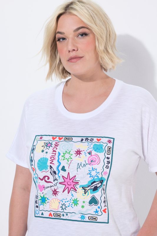 Seashell Doodle Graphic Tee