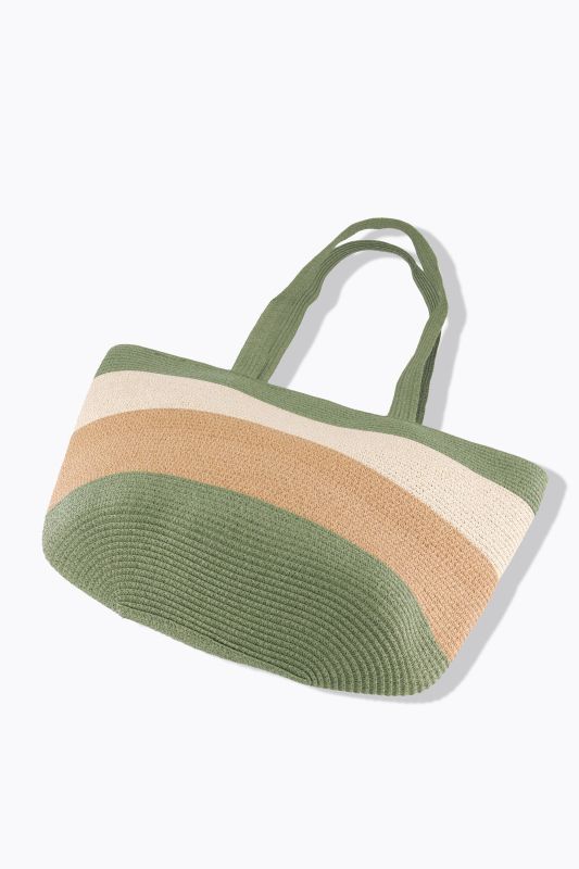 Чанта сламена с райета