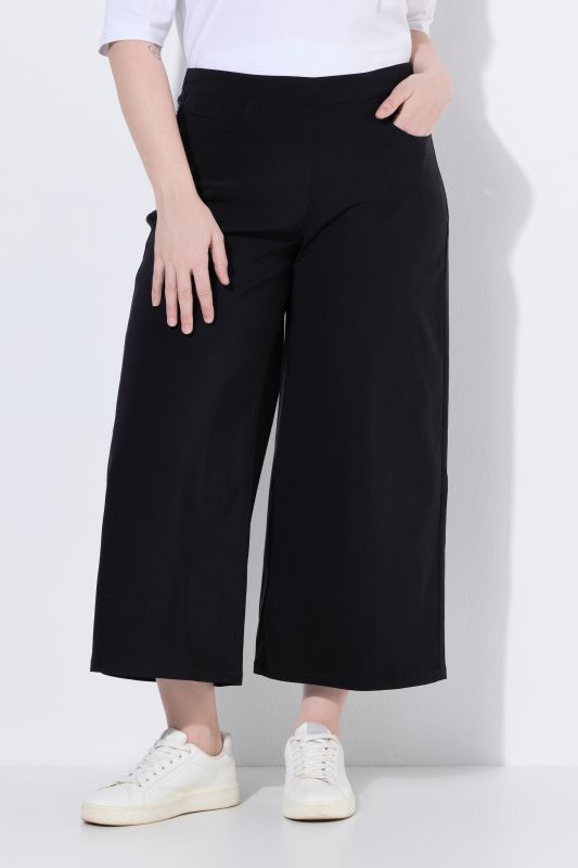 Stretch-Fit Bengaline Culottes