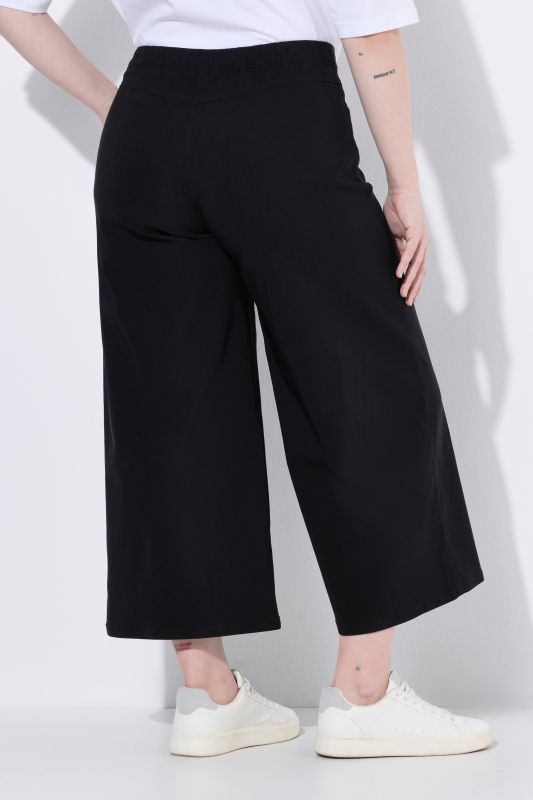 Stretch-Fit Bengaline Culottes