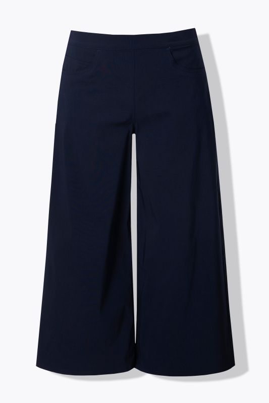 Stretch-Fit Bengaline Culottes