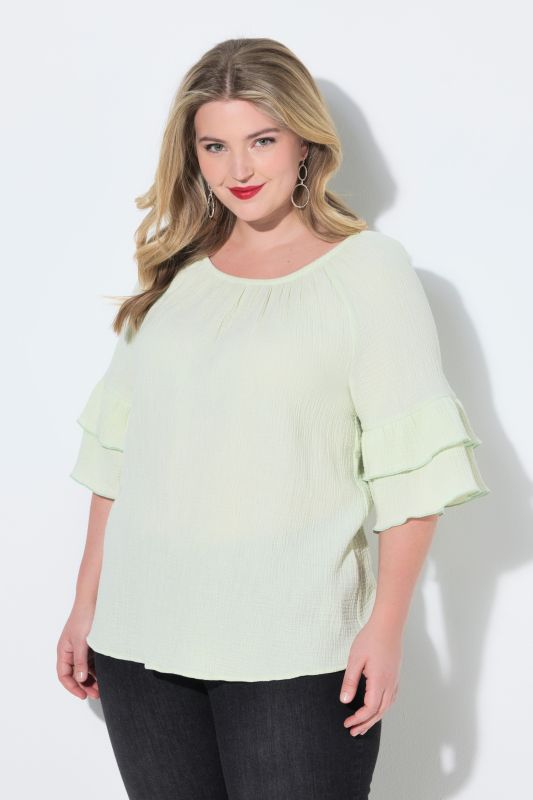 Бански с кариран принт