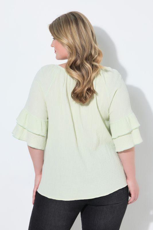 Бански с кариран принт