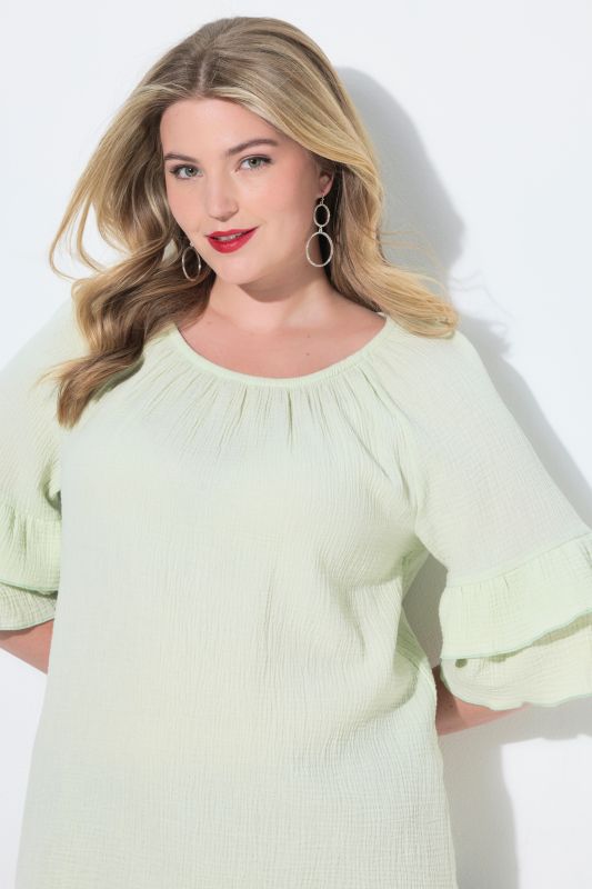 Бански с кариран принт