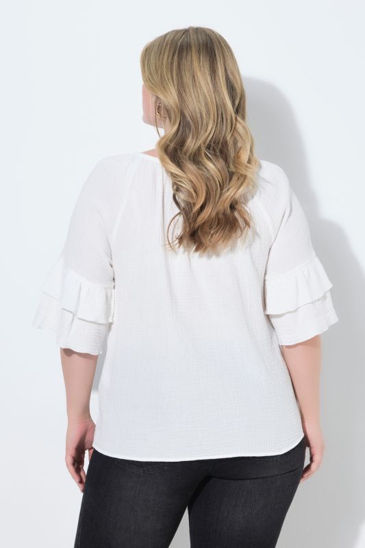 Бански с кариран принт