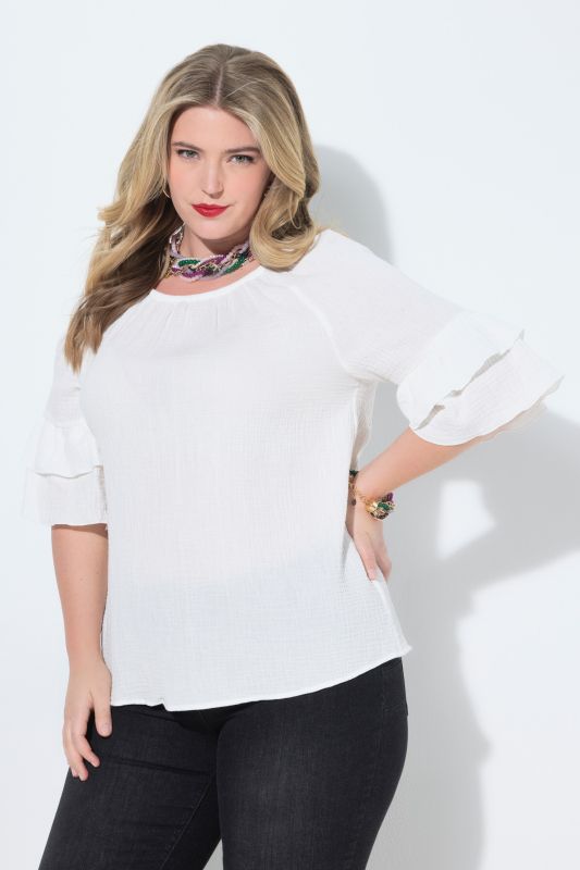 Бански с кариран принт