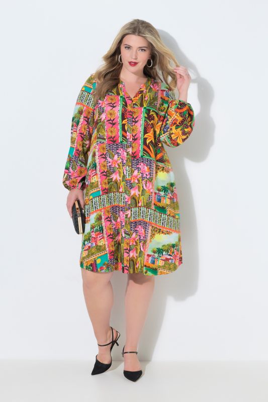 Sunset Gradient Split Strap Swimsuit