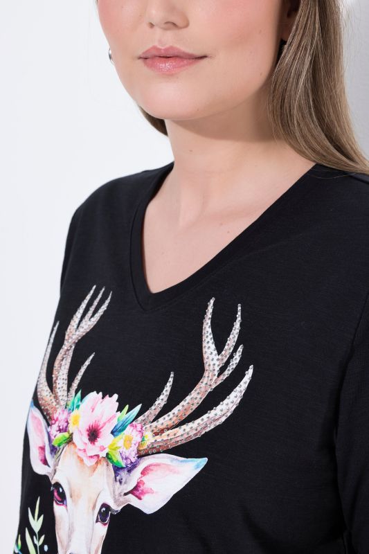 Eco Cotton Openwork Detail Tee