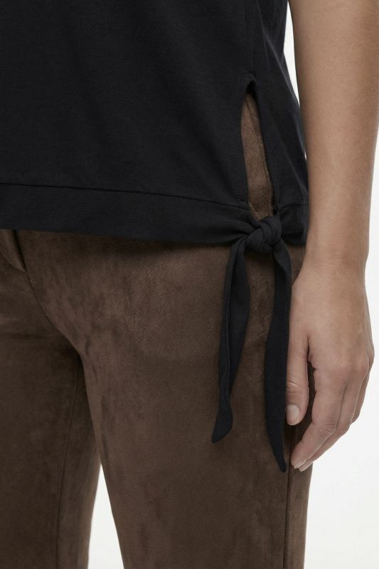 Eco Cotton Openwork Detail Tee