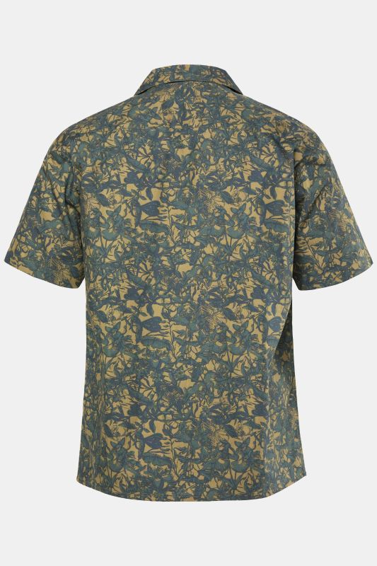 Риза ленена с принт