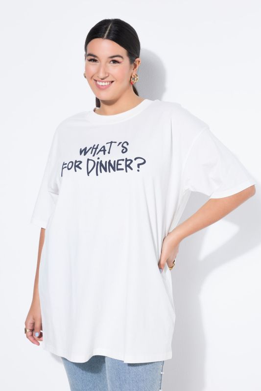 Блуза с шифон и цветен градиент