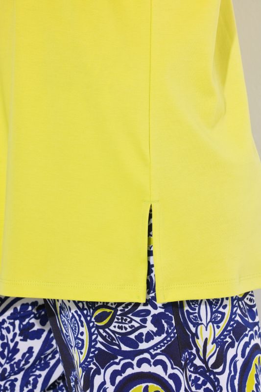 Printed Layered Mesh Blouse