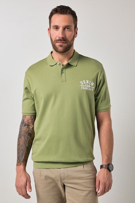 Polo shirt, stomach fit