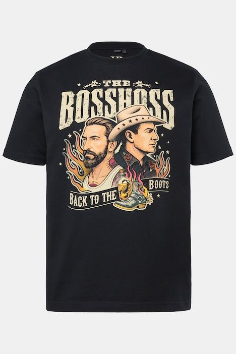 Тениска с надпис на групата Boss Hoss