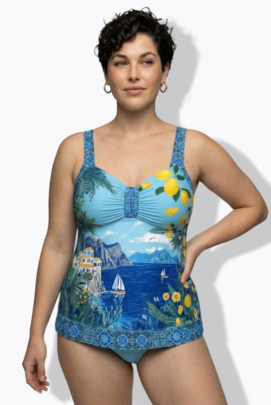 Coastal Landscape Tankini Set