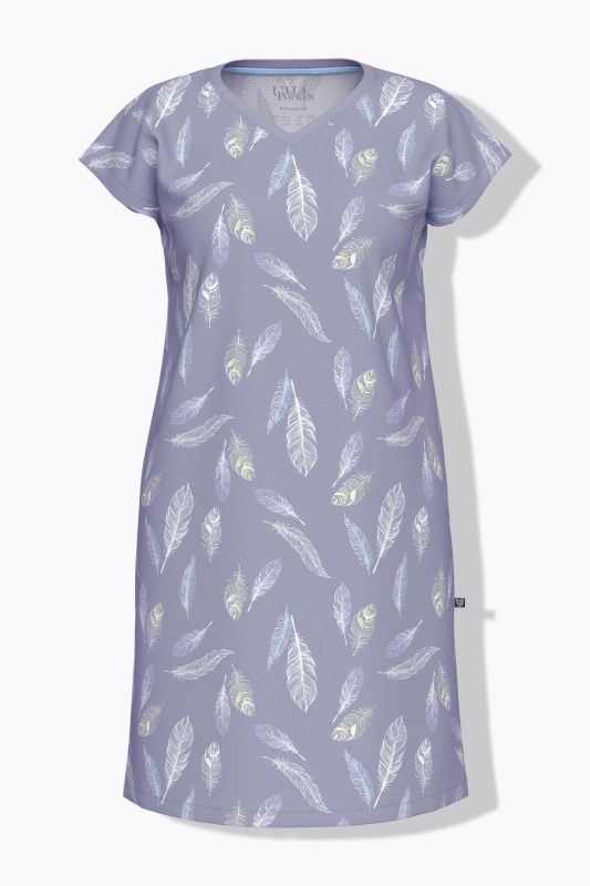 3 Pack Feather Print Sleep Tees