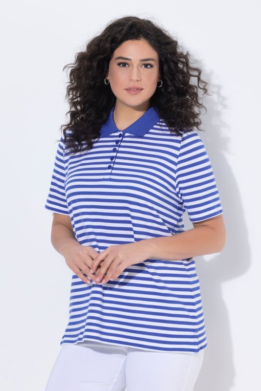 Striped Short Sleeve Pima Cotton Polo