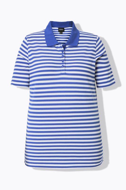 Striped Short Sleeve Pima Cotton Polo