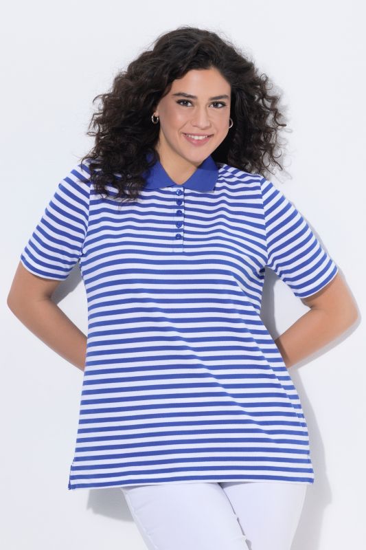 Striped Short Sleeve Pima Cotton Polo