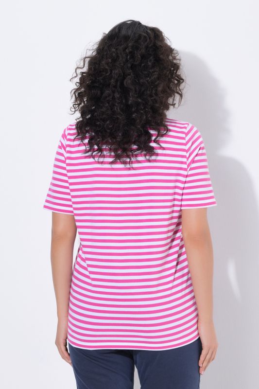 Striped Short Sleeve Pima Cotton Polo