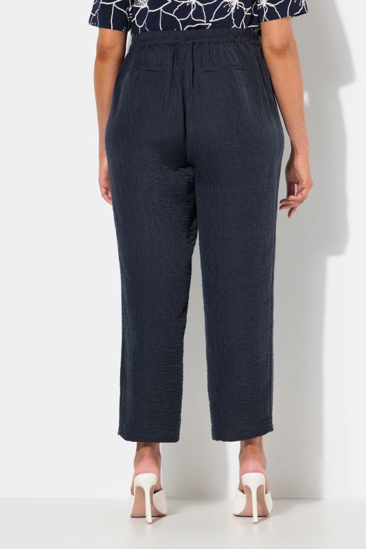 Textured Comfort Waist Pants