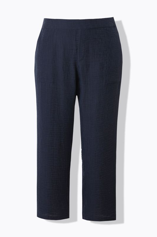 Textured Comfort Waist Pants
